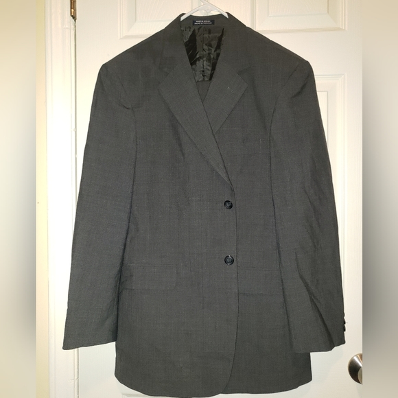 Stafford Men's Washable Wardrobe Suit Gray Jacket Sz-42R Pants Sz- 34X32 - Picture 3 of 15